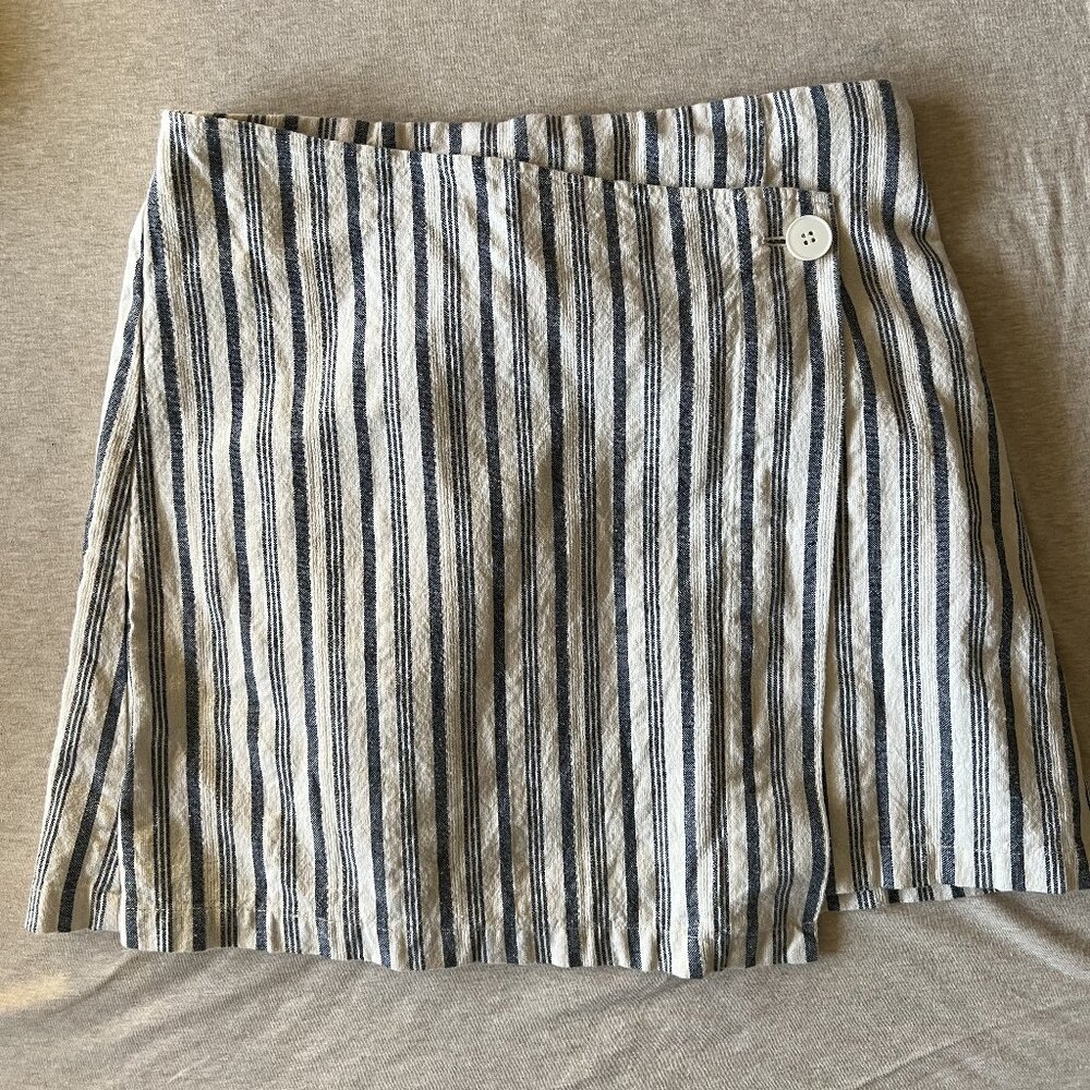 oak + fort wrap skirt